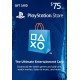 PlayStation Network Gift Card 75 USD PSN UNITED STATES